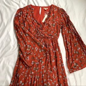 NWT Francesca’s Floral Maxi Dress